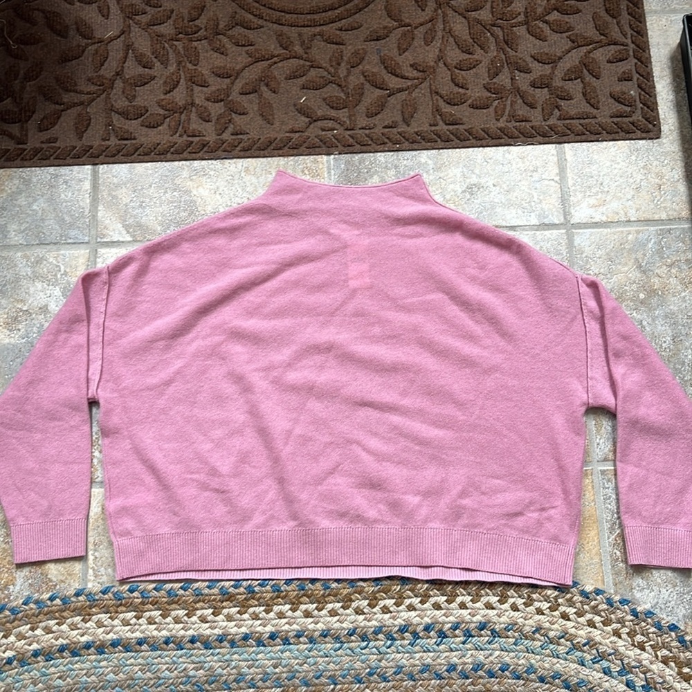 Anthropologie x Pilcro The Alani Cashmere Mock-Neck Sweater Size Small NWT - Picture 9 of 10